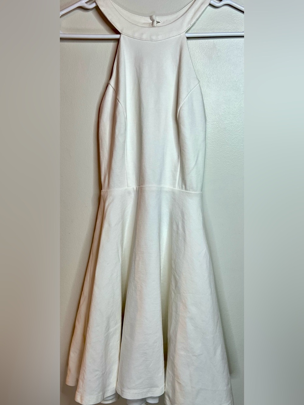 Gorgeous Lulu's White A-Line Backless Dress